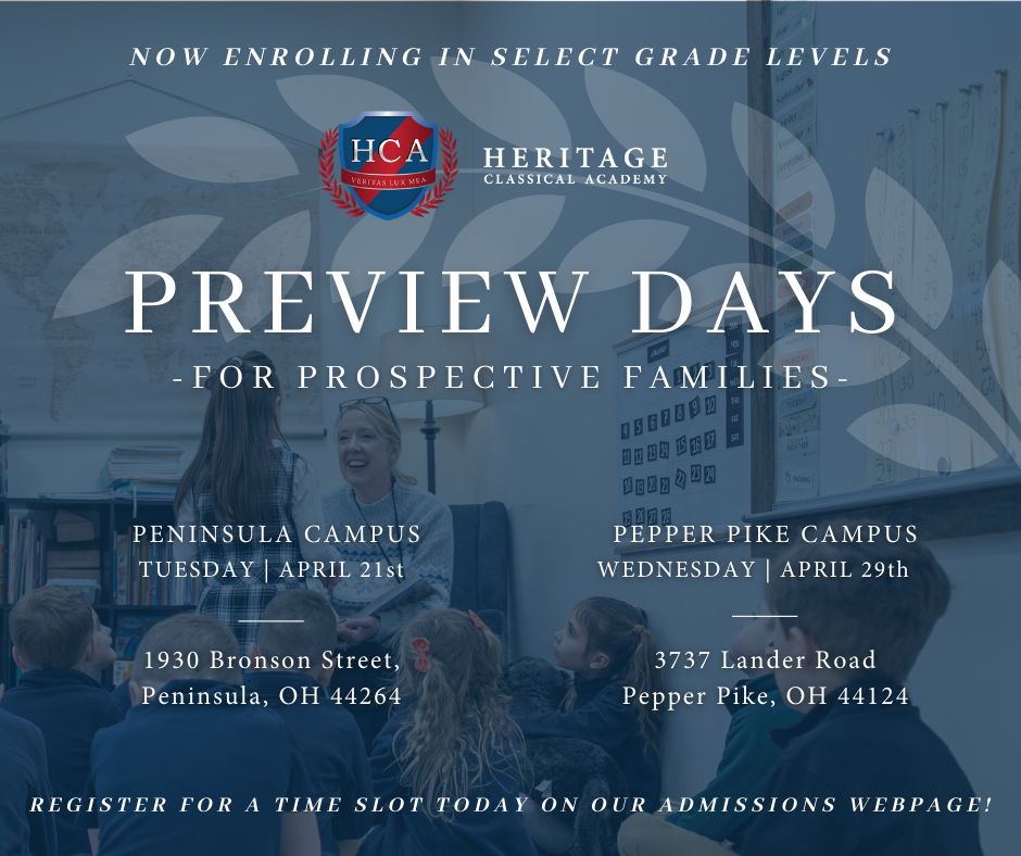 Photo of Heritage Classical Academy Preview Days